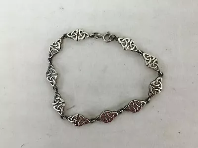 Kit Heath 925 Silver Hallmarked Bracelet - Celtic Design • £16.01