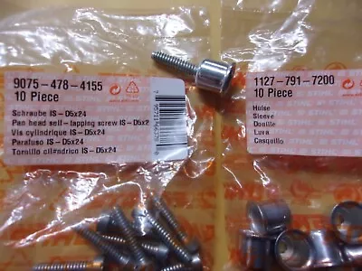 Stihl OEM Brake Cap / Sleeve & Screw (1 Each) 290 390 250 1127-791-7200 #GM-D1B3 • $8.50