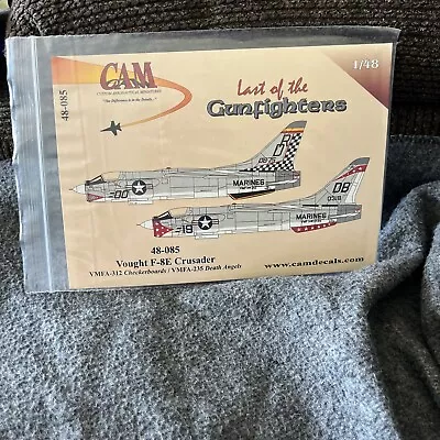CAM Decals 48-085 Last Of The Gunfighters Vought F-8E Crusader  • $9.99