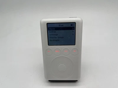 £101.99 • Buy Apple IPod Classic 3rd Generation White (20GB) A1040 FREE SHIPPING