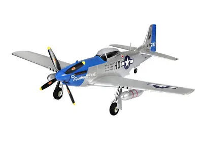 RC P-51D MUSTANG Brushless RC Airplane W/ 6ch Radio 2.4ghz  RTF 30  -BLUE- • $169.99