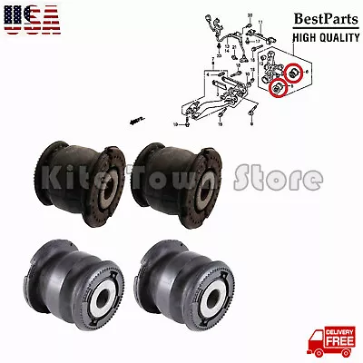 4 Suspension Lower Rear Control Arm Knuckle Bushing Kit For Honda CR-V 2001-2006 • $39.99