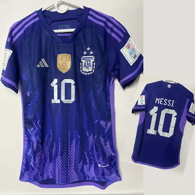 Jersey Soccer Argentina Messi Futbol Camiseta Playera Size S - M - L • $54.95