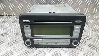 Volkswagen Passat Touran Golf Radio CD MP3 Player RCD300 +CODE 1K0035186AD #ND40 • $35.58