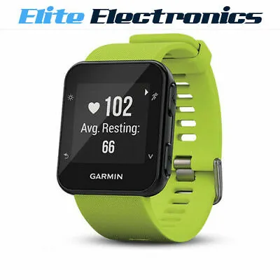 Garmin Forerunner 35 Gps Running Watch Heart Rate Monitor Wrist Band Limelight • $259