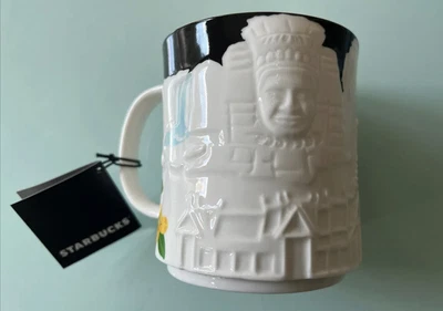$64 • Buy Starbucks Cambodia Relief Collector Series - Coffee Tea Mug 16 Oz 2019