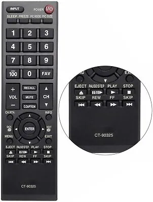 Universal Remote Control CT-90325 Work FOR Almost All TOSHIBA LCD LED TV CT90325 • $6.77