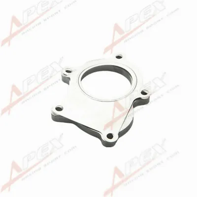 T3 T3/T4 5 Bolt Turbo Outlet Exhaust Downpipe Mild Steel Flanges + SS Gasket • $24