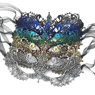 Masquerade Party Eye Mask Gothic Ball Dance Masks Fancy Dress Costume Accessory • £3.99