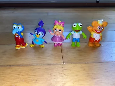 Disney Muppet Babies Kermit Fozzy Piggy Summer Gonzo 2.5  Figure Lot Of 5 • $16.20