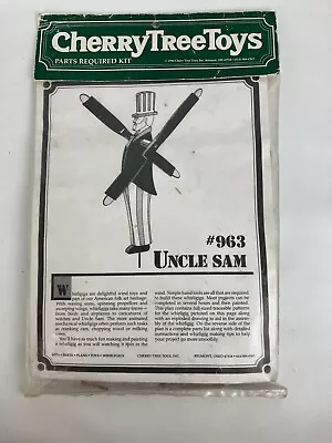 Whirligig Kit Uncle Sam #963 Cherry Tree Toys New Old Stock Vintage 1994 • $55.99