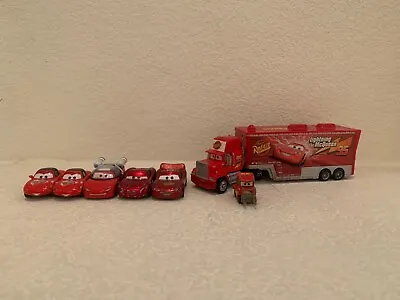 Disney Pixar Cars Team Lightning Mcqueen Lot Of 7(Mia Tia McQueen Mack Etc) • $45.99