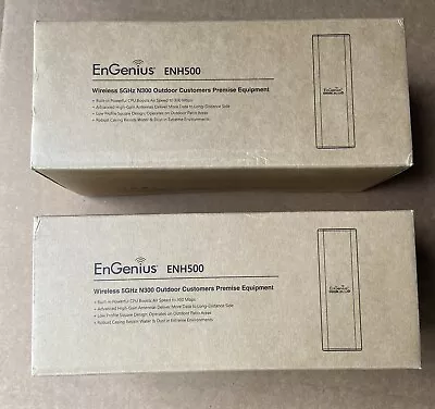 EnGenius Enh500 Outdoor 5GHz Wireless Bridge (2 Pack) New • $100