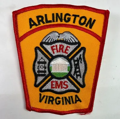 $5.99 • Buy Arlington Fire EMS Virginia VA Patch A1