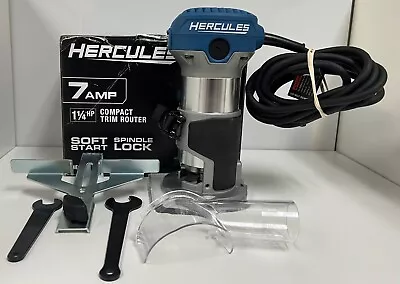 HERCULES 1/4 In. Variable-Speed Compact Trim Router HE042 - Open Box MPP019220 • $49.99