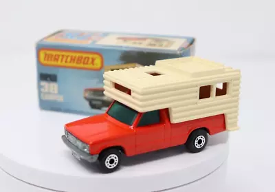 1979 Red Camper Superfast Matchbox Lesney W/ Original Box Vintage EUC • $27.92