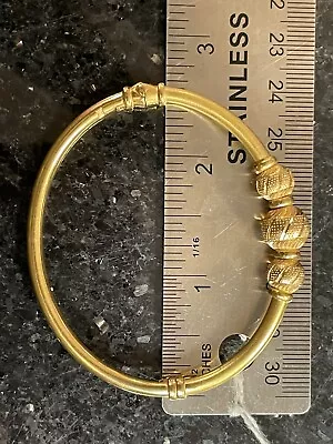 22kt Gold Bracelet 107482-1 JE • $2950.59