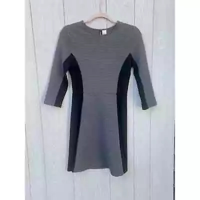 Divided H&M Gray Black Dress Size 8 • $8