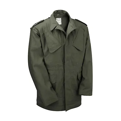 Original Dutch Army Parka Military Surplus Jacket Uniform Fishing Work Coat Top • £42.74