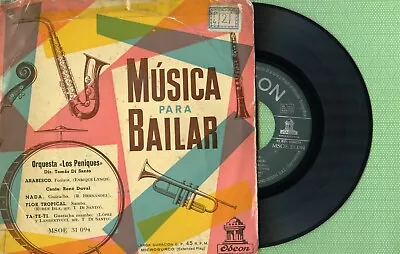 ORQUESTA LOS PENIQUES - RENE DUVAL / ODEON MSOE 31.094 Pres Spain 1957 EP G • $20