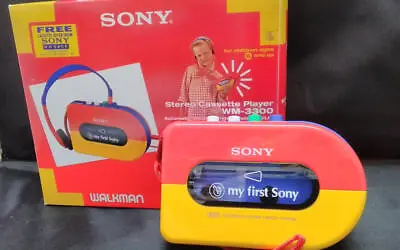 SONY WM-3300 Walkman MY First Sony Vintage Cassette Player 090622 • $260