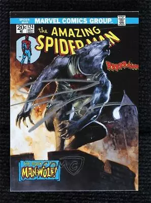 2020 Marvel Masterpieces Level 1 What If? Dave Palumbo Auto Artist 4/10 Man-Wolf • $20.50