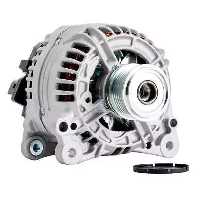 Alternator For 2009-10 Volkswagen CC VR6 Sport Sedan 6 Grooves Serpentine Pulley • $245