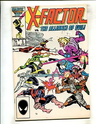 X-factor #5 (8.5) Tapped Out!! 1986 • $5.99
