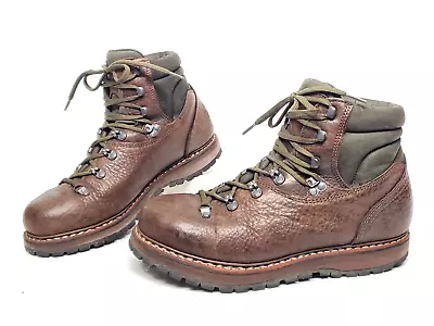 HanWag TASHI Yak Leather Double-Stitch Mountain Trekking Boots Men's US 11 • $369