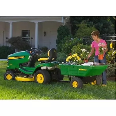 Genuine John Deere 7P Utility Trailer Garden Mower Lawn Debris Leaves • £725