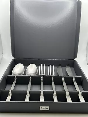 Denby Pottery  Six Piece Linear Cutlery Set Lot 1. • £30