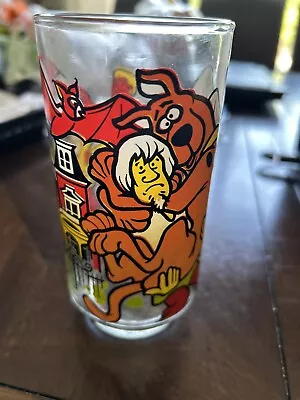 VTG 1976 Scooby Doo Shaggy Hanna Barbera 7-11 7 Eleven Haunted Glass Rare • $21.50