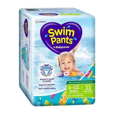 BabyLove Swim Pants Small (6-12kg) 11 Pack • $12.99