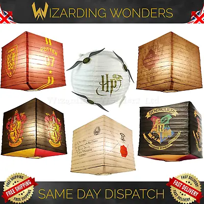 Harry Potter Lampshade Paper Lightshade Hogwarts Golden Snitch Official Gift UK • £12.99