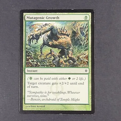 MTG - Mutagenic Growth - New Phyrexia - LP/NM - Green - Magic The Gathering • $2.69