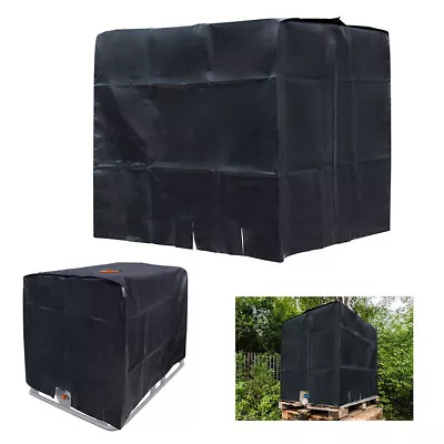 Rain Sun Protective Hood Cover Fit For Water Tank 1000 Liters IBC Container Foil • £9.66