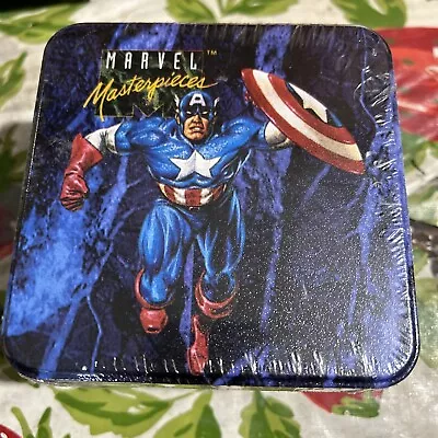 1992 MARVEL MASTERPIECES SERIES 1 SEALED COLLECTOR TIN Serial # 30620 Of 35000 • $250