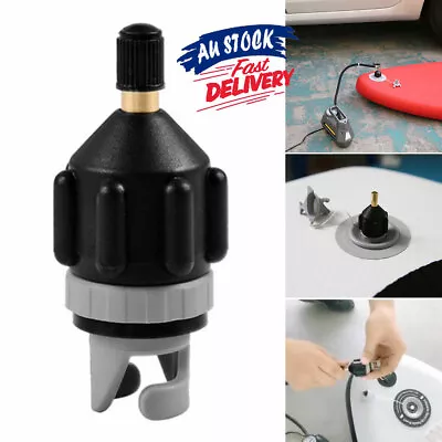 Air Valve Adapter Sup Pump Compressor For Paddle Board Inflatable Boat Auto Car • $8.99