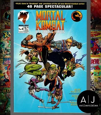 Mortal Kombat U.S. Special Forces #1 NM- 9.2 Malibu 1995 • $8.06