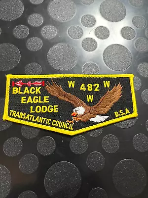 Oa Black Eagle Lodge 482 S22 Vigil Flap • $14.99