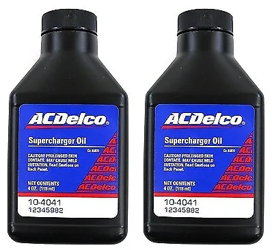 2 X Gm Supercharger Oil Bottle For Holden Commodore Vt Vx Vy L67 S/c 3.8l V6 • $85