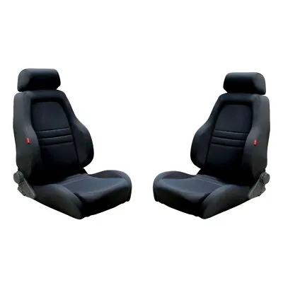 Autotecnica Bucket Seats 4X4 4WD ADR Approved Black Fits Landcruiser / Patrol • $799