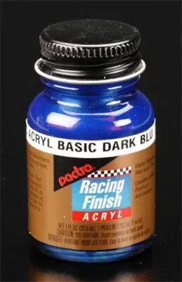 Pactra R/C Acrylic Dark Blue 1 Oz - Hobby And Model Acrylic Paint - #rc5106 • $3.91