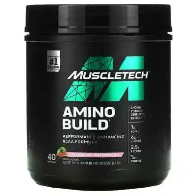 MUSCLETECH Amino Build For Performance-Strawberry Watermelon-20.92 Oz.-Ex. 01/25 • $23.03