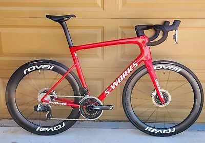 2024 Specialized S-works Tarmac SL8 Disc 61cm Sram Red AXS Roval Rapide Pristine • $9999