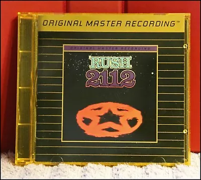 RUSH - 2112 MFSL (MOFI) CD In NEAR MINT Condition. • $95