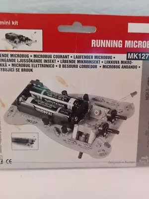 VELLEMAN MK127 RUNNING MICROBUG Electronic Kit NEW IN PKG SEE PHOTOS • $9.99