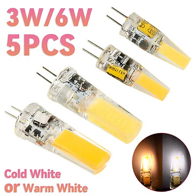 5/10PCS 3W/6W G4 COB LED Lights Bulbs 12V AC/DC High Quality Lamps Bulbs • $10.79