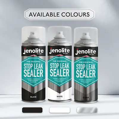 JENOLITE Stop Leak Sealer Spray | Waterproof Sealer | Fills Seals & Stops Leaks • £34.99