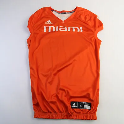 Miami Hurricanes Adidas Practice Jersey - Football Men's Orange New • $10.50
